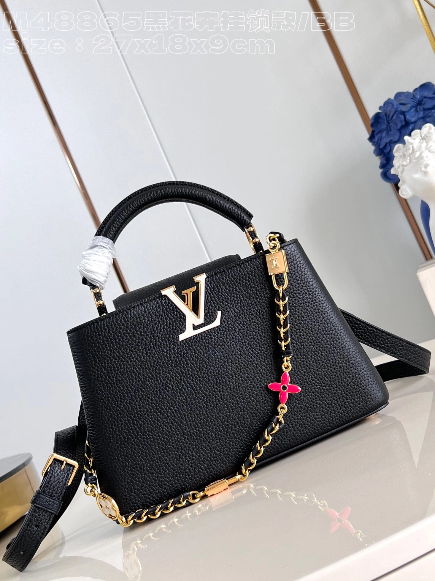 LOUIS VUITTON BB-27*18*9CM CAPUCINES 0819
